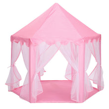 Load image into Gallery viewer, Baby toy Tent Portable Folding Prince Princess Tent Children Castle Play House Kid Gift Outdoor Beach barraca infantil gifts