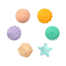 Load image into Gallery viewer, Baby Touch Hand Ball Toys Rubber Textured Touch Ball Hand Sensory Children Ball Toys Bath Hand Ball Toy For Children