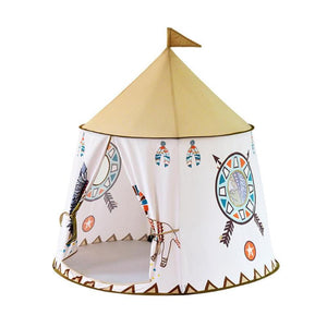 Kid Tent House Cartoon Chicken Kids Hang Flag Tent Baby Play House Princess Castle Present Hang Flag Children Tent Play