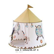 Load image into Gallery viewer, Kid Tent House Cartoon Chicken Kids Hang Flag Tent Baby Play House Princess Castle Present Hang Flag Children Tent Play