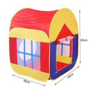 Kid Tent House Cartoon Chicken Kids Hang Flag Tent Baby Play House Princess Castle Present Hang Flag Children Tent Play