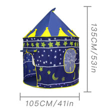 Load image into Gallery viewer, Kid Tent House Cartoon Chicken Kids Hang Flag Tent Baby Play House Princess Castle Present Hang Flag Children Tent Play