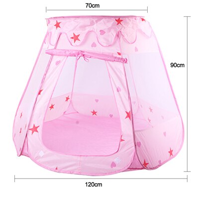 Kid Tent House Cartoon Chicken Kids Hang Flag Tent Baby Play House Princess Castle Present Hang Flag Children Tent Play